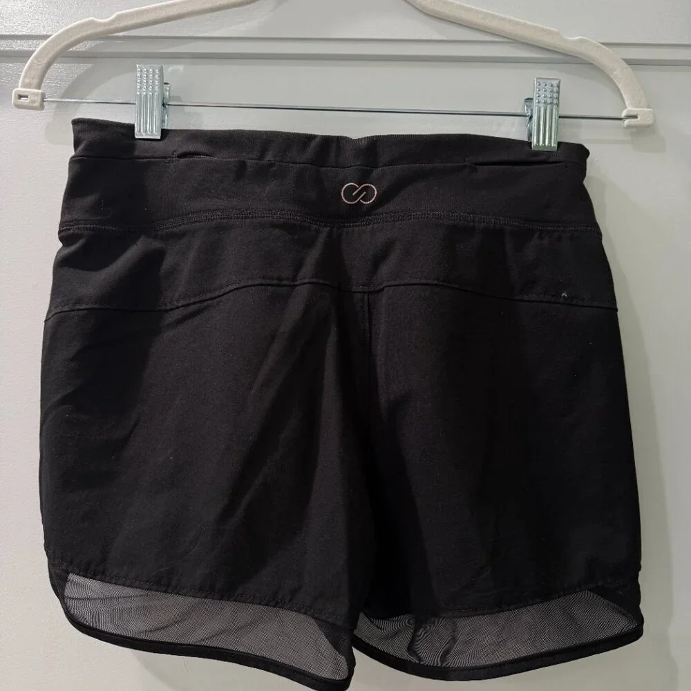 CALIA Black Mesh Athletic Short